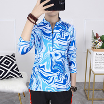 New quick-drying T-shirt womens long sleeves spring and autumn thin stretch breathable running mountaineering fitness large size quick-drying clothes