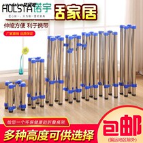 Office table frame wrought iron table leg home table stainless steel frame mahjong table leg table leg folding bracket