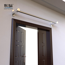 Dongji stainless steel door extended horizontal bar pull-up device household indoor wall punching sports fitness equipment