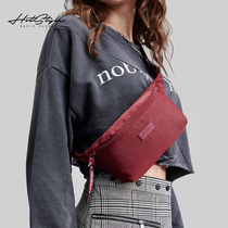 HOTSTYLE running sports waist bag womens summer thin section ins tide mobile phone bag Messenger small bag cycling chest bag fashion