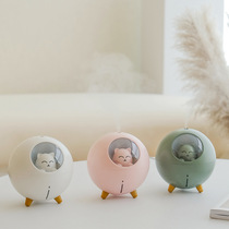 Cute Favorites New Usb Humidifiers Planet Cat Bedroom Home Desktop Mute Mini Air Purifying Large Spray Volume