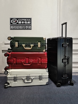 Brand Suitcase Ins Nets Red Men And Women Passwords Boarding Boxes Pull Bar Case Universal Wheels Suitcase Small 20-inch