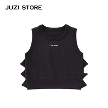 JUZI STORE childrens clothing Terry animal crocodile top vest neutral boy girl 1933343