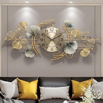 New Chinese light lavish wall decoration hanging bell Fashion Living Room Home Watch Book Room Sofa Clock Atmospheric Creativity Hanging Watch