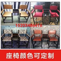 Dedicated billiards table new ball viewing chair rest area retro billiard hall table and chair watching sofa sofa sofa chair