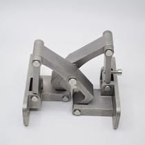 Fire fighting stone door hinge 304 stainless steel hidden door hinge steel frame marble hardware accessories stone door hinge