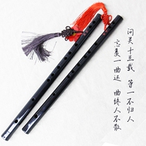Musical instrument adult tutorial portable Chen Qin flute tassel students with the same type photo beginner beginner beginner