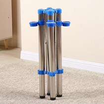Table shelf table tripod folding table leg bracket iron dining table tripod square stainless steel leg dining table stand table leg