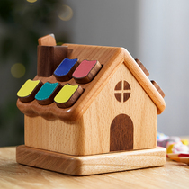 Cabin deciduous teeth commemorative box for girls boys and children baby change teeth lanugo box preservation collection