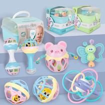 Baby toys educational early education 0-6 months or more baby one year old 3 grasp training Manhattan hand grip ball rattle