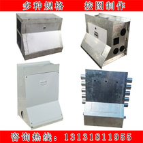 Bridge embedded wiring case stainless steel wiring case Anti-collision wall galvanized steel plate junction box galvanized tunnel sub-wire box
