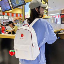 Girl champion schoolbag female Korean student backpack cute ancient sense college style backpack bag 2021 New Japanese