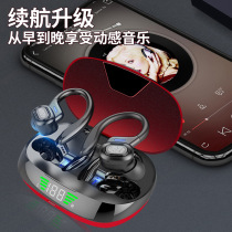 2021 New Real Wireless Bluetooth headset boys sports running high-end high face value high sound quality into ear plug type lady hanging for Apple vivo Huawei OPPO millet