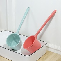 Long Handle Plastic Water Scoop Baby Water Spoon Kitchen Thickened Water Scoop Water Ladywater Child Baby Bath Scoop for Home