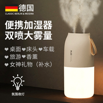 Mini Humidifiers Night Light Incense Lavender Girls Gift Moisturizing Spray Machine Portable On-board Home Desktop Air