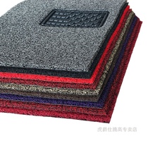 Car silk ring foot pad new old carpet type can be freely cut single piece whole set of special general easy to clean