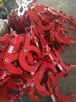 Drill plate clamp clamp container clamp wooden pallet clamp container unloading tractor wood clamp spreader cement bag clamp