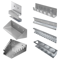 Square hole hole board hardware tool hanging board adhesive hook shelf accessories wall storage finishing wrench screwdriver Holder