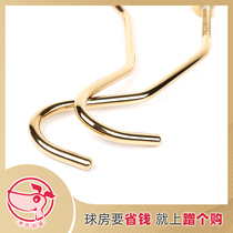 Rub a pool table small copper hook Large copper hook Triangle frame triangle frame hook ball rack rod hook