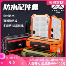New Han Tripod Fishing Accessories Box Multifunction Little Lujah Box Bait Case Fish Hook Containing Box Tool Box Gear False Bait