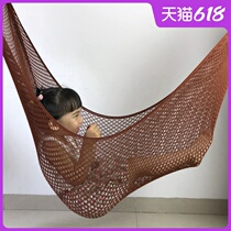 Balcony anti-fall net manual nylon safety protection Net Childrens stair fence net high fall objects stair protection net