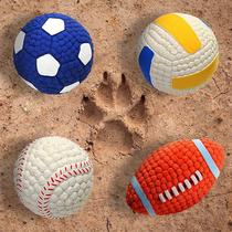 Cat Toys Colorful Pom Mute Silent Self-Hi Gnibbing Clean Kitty Kitten Grill Teeth Funny Cat Interactive Pet Supplies