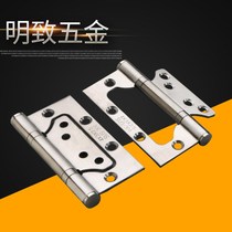Manufacturer Wholesale Five Gold Accessories Hinge Indoor Room Door Free Notching Hinge 4 Inch Stainless steel primary-secondary hinge