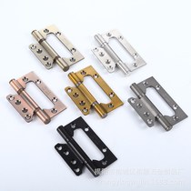4 inch 3 0 thick black stainless steel primary-secondary hinge wooden door hinge free of notching gun grey muted smooth hinge