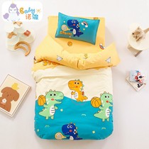 Kindergarten quilt three pieces of pure cotton cover bedding six pieces of small baby nap to garden childrens beds contain core