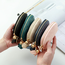 Cute Student Korean Version Zero Wallet New Lady Short card bag Mini little fresh South Korean coin bag pouch