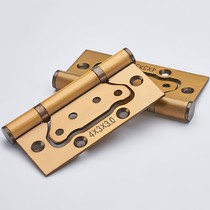 4-inch 3 0 stainless steel primary-secondary hinge mute bearing house door wooden door free of notching hinge hinge loose leaf folding leaf