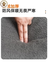 Winter electric motorcycle handle plus thickness and cold and warm winter battery windshield
