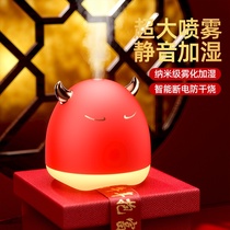 usb cow head humidifier small home silent bedroom portable mini cute purification office desktop