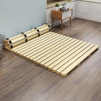Extra bed plate 1 8 m bed gasket support frame wooden slatted solid wood hard board bed rental house spine protection tatami 1 5