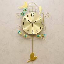 Watch Watch Watch Watch Living Room Creative Bird Watch Personality Modern Decoration Watch Simple Atmospheric Swing Clock