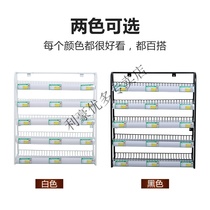 Supermarket chewing gum counter cashier small shelf convenience store cashier front snack display stand can be hung and can be landed