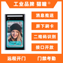  Interface secondary development Face recognition Access control attendance all-in-one machine remote door opening API face password two-dimensional code