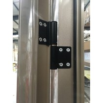 Wash-free titanium magnesium alloy toilet door hinge detachable hinge toilet door hinged bathroom door hinge Space aluminum