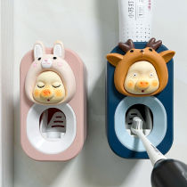 Automatic squeezing toothpaste artifact cute cartoon children creative lazy toothpaste squeezer-free paste Holder