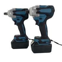 Electric Wrench Large Torque Brushless Lithium Electric Wind Gun Shock Wrench Steam Repair Power Sleeve Heavy Duty Small Wind Gun