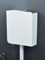 8 Home Water tank toilet squatting pan Energy saving toilet water tank Squatting Pit Water Pumping Thickened Wall-mounted Toilet Flush