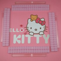 Mini travel trumpet mahjong tiles portable small net red dormitory hand rub home cartoon mahjong