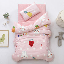 Class A soybean fiber summer cool quilt air conditioning quilt summer thin section childrens baby kindergarten four-piece set single double