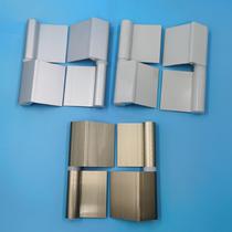 Aluminum Leaf Decontamination Accessories Aluminum Hinge Workshop Double Frame Material Door Hinge Removable Common Type Hinge Color Steel Sheet Hinge
