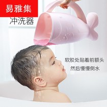 Baby baby shampoo cup baby bath spoon plastic bath water scoop childrens water scoop thick shower spoon