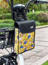 Raincoat Cashier Bag Waterproof Large Capacity Battery Bike Front Hanging Bag Mobile Phone Bag Electric Car Front Hanging Bag