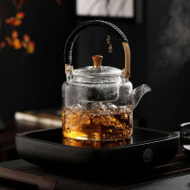 Teapot set Household tea maker Automatic electric ceramic stove Large capacity high temperature resistant thickened filter glass kettle