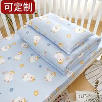 Class A double layer yarn Kindergarten quilt Three sets of pure cotton Childrens baby Entrance Bed Goods Bedding 6 pieces customized