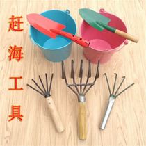 Crushing to the sea oyster tools clam rakes sea beach rakes picking up shells digging oyster artifact sea crab shovel digging