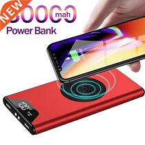 Power Bank 10000mAh Qi Wireless Portable Charger Fast Charge